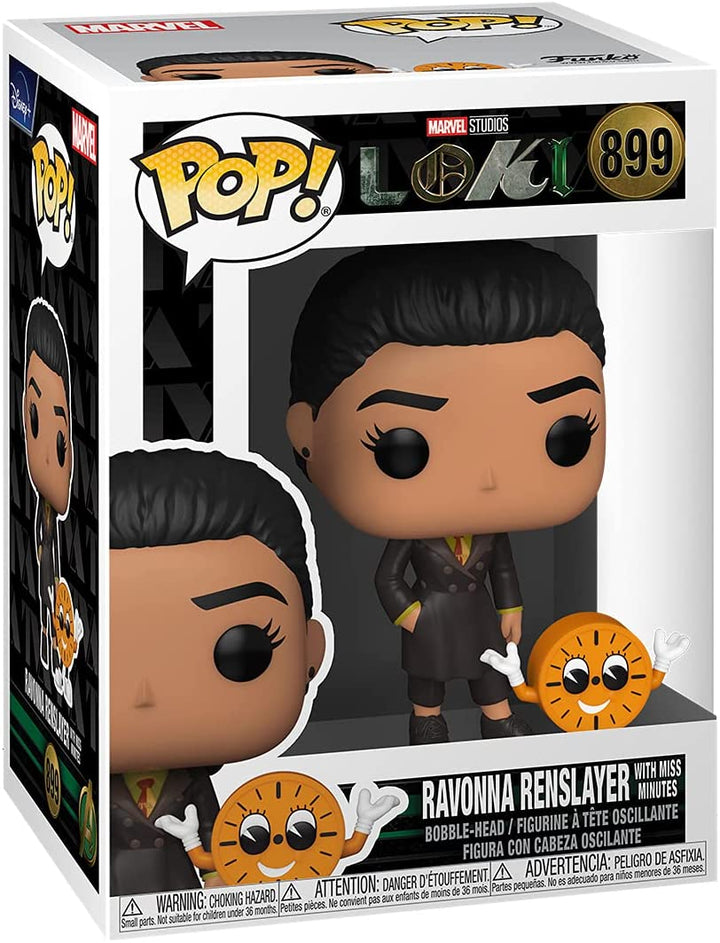 Marvel Loki Ravonna Renslayer avec Miss Minutes Funko 55745 Pop! Vinyle #899