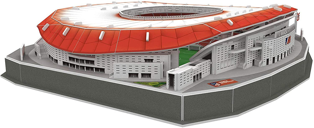 Atletico de Madrid 14061 European Soccer International 3D Puzzle Wanda Metropolitan Stadium with Light