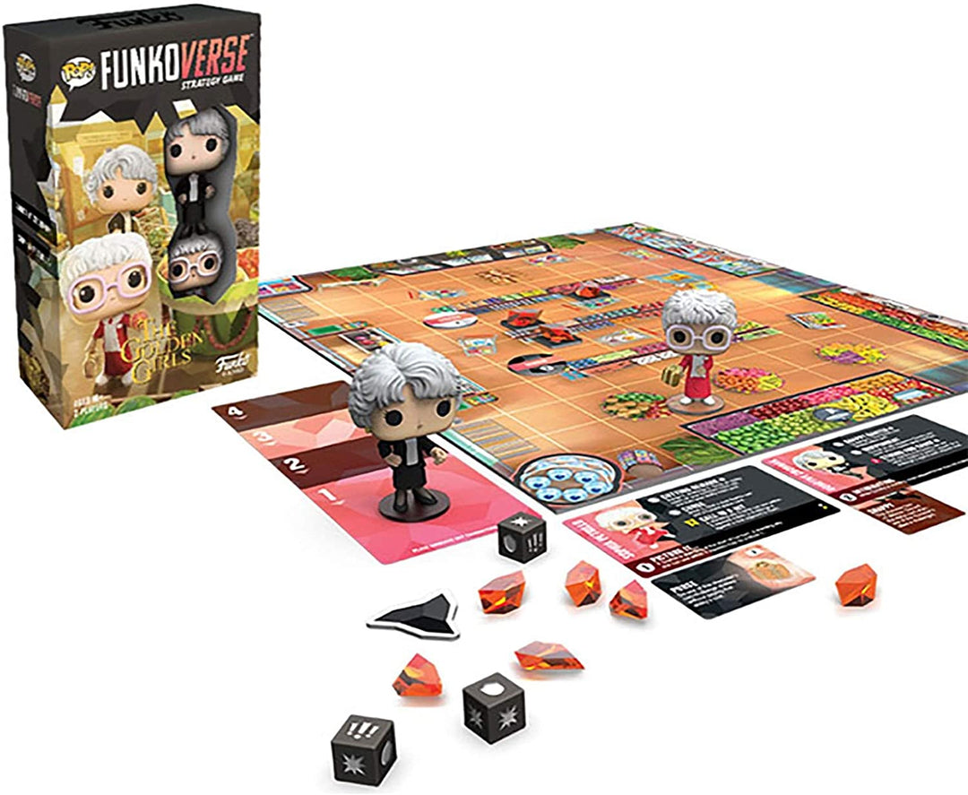 Juego de estrategia Funkoverse Las chicas de oro Funko 45317 Pop!