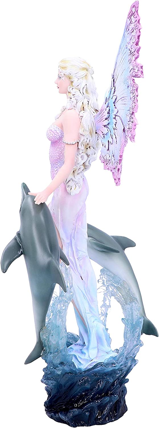Nemesis Now Delphinia Feenfigur, 39,5 cm, Rosa