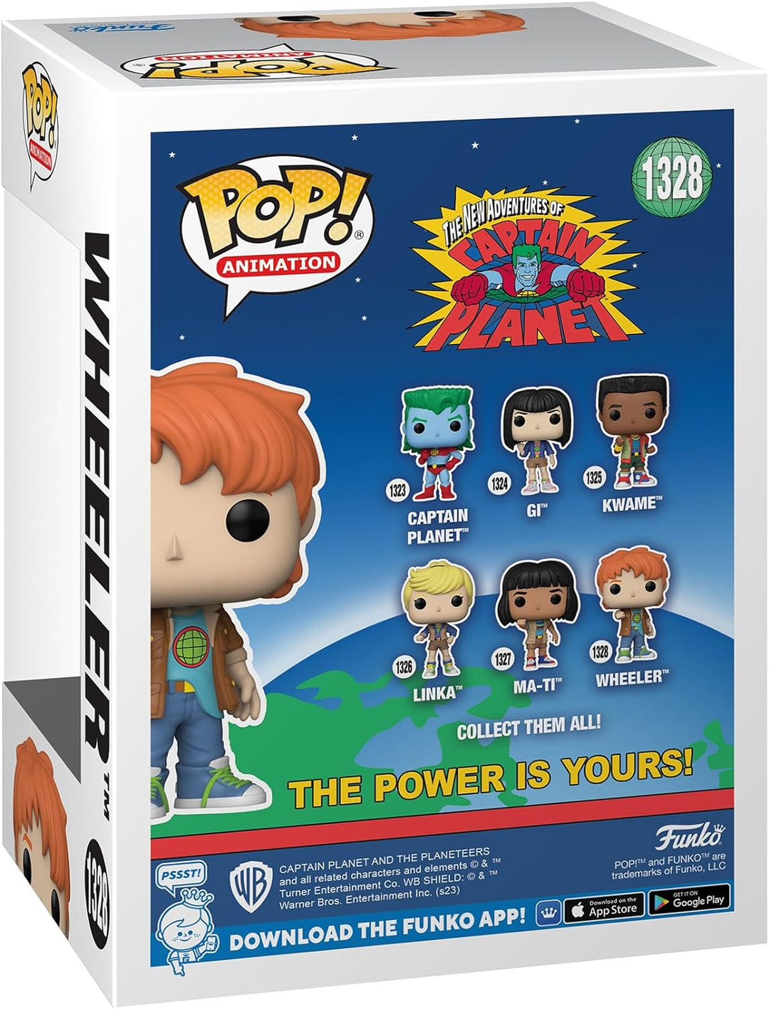 Animation: Captain Planet – Wheeler Funko 72560 Pop! Vinyl Nr. 1328