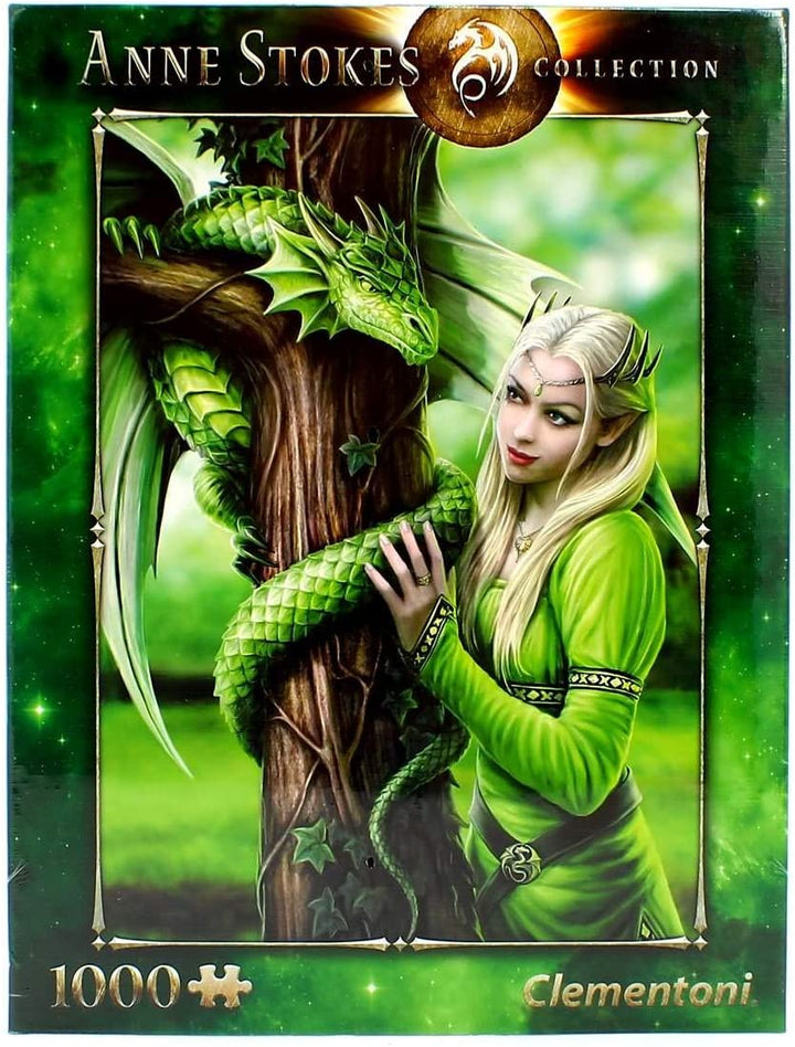 Clementoni - 39463 Anne Stokes Collection Puzzle Pour Adultes Et Enfants Kindred Spirits 1000 Pièces