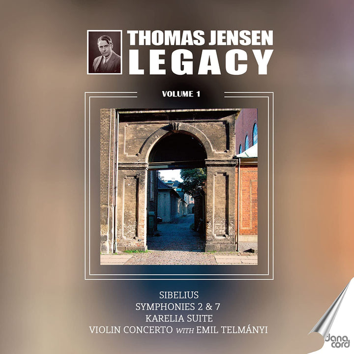 Thomas Jensen Legacy, Vol. 1 [Danish Radio Symphony Orchestra; Emil Telmányi; Thomas Jensen] [Danacord: DACO 911] [Audio CD]