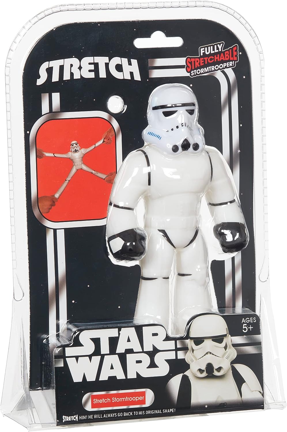 STRETCH STAR WARS STORMTROOPER STRETCHSPIELZEUG. Dehnbare Arme, erstaunlich dehnbar