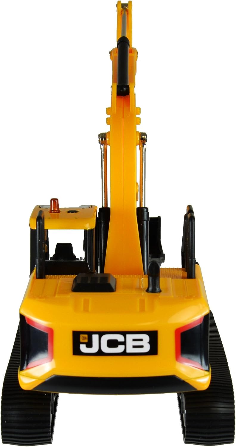 Britains JCB Farm Tomy Toys - Excavator - 1:32 220X - Collectable Tractor Toy - 1:32 Scale Farm Toys - Suitable For Collectors And Kids - 3 Year Plus, 43211