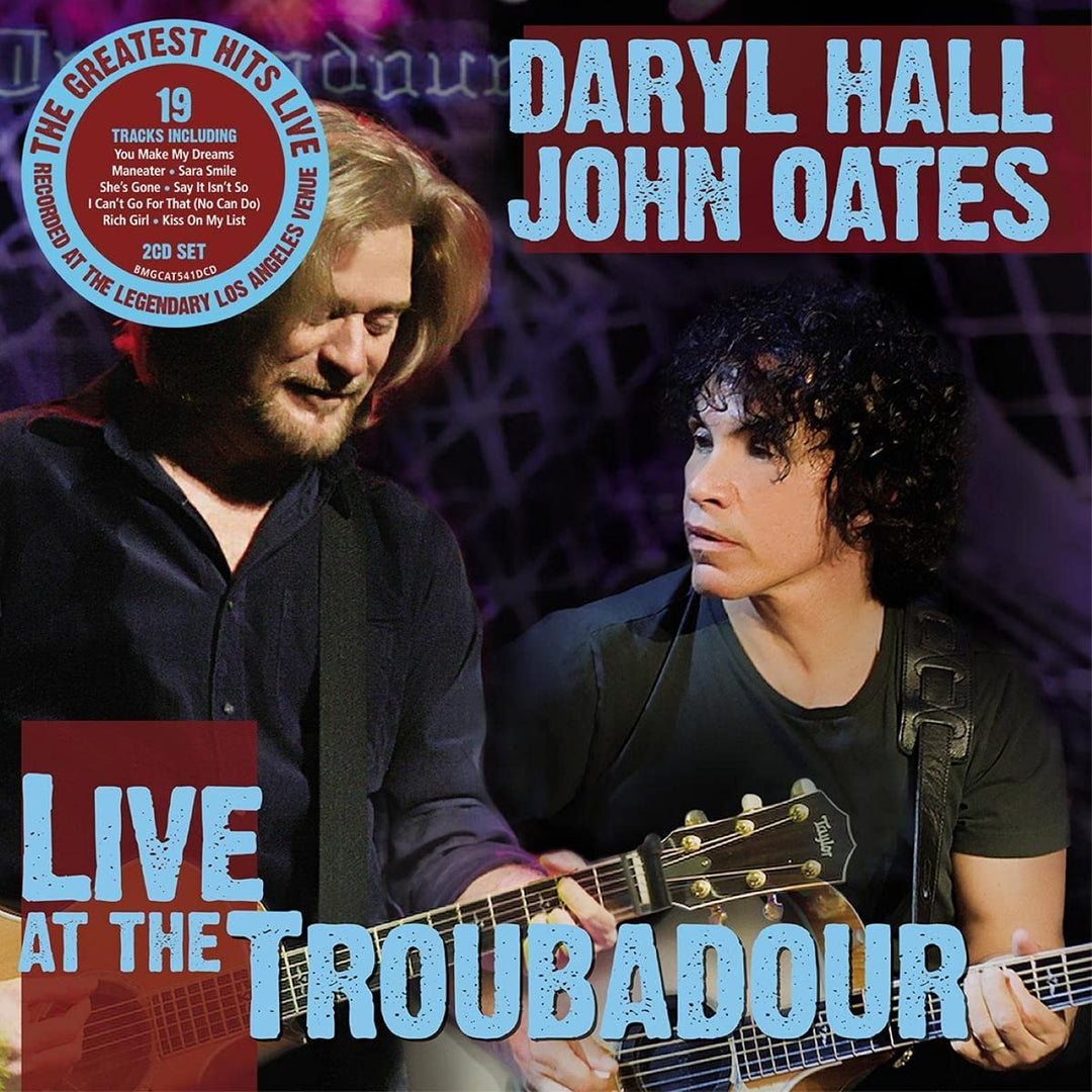 Hall & Oates - Live at The Troubadour [Audio CD]