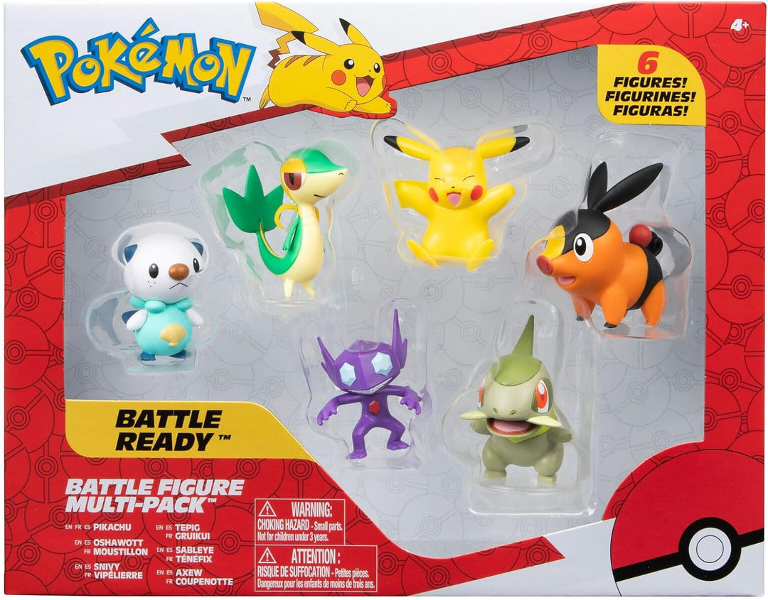 Pokemon Battle Figure Multipack 6-Pack Wave 6