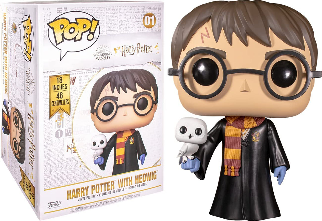 Harry Potter Harry Potter With Hedwig Exclusive Funko 18"48054 Pop! Vinyl #01