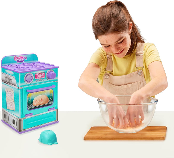 Cookeez Bread Oven Playset - Interactive Plush Baking Toy for Ages 5-12 (23501)