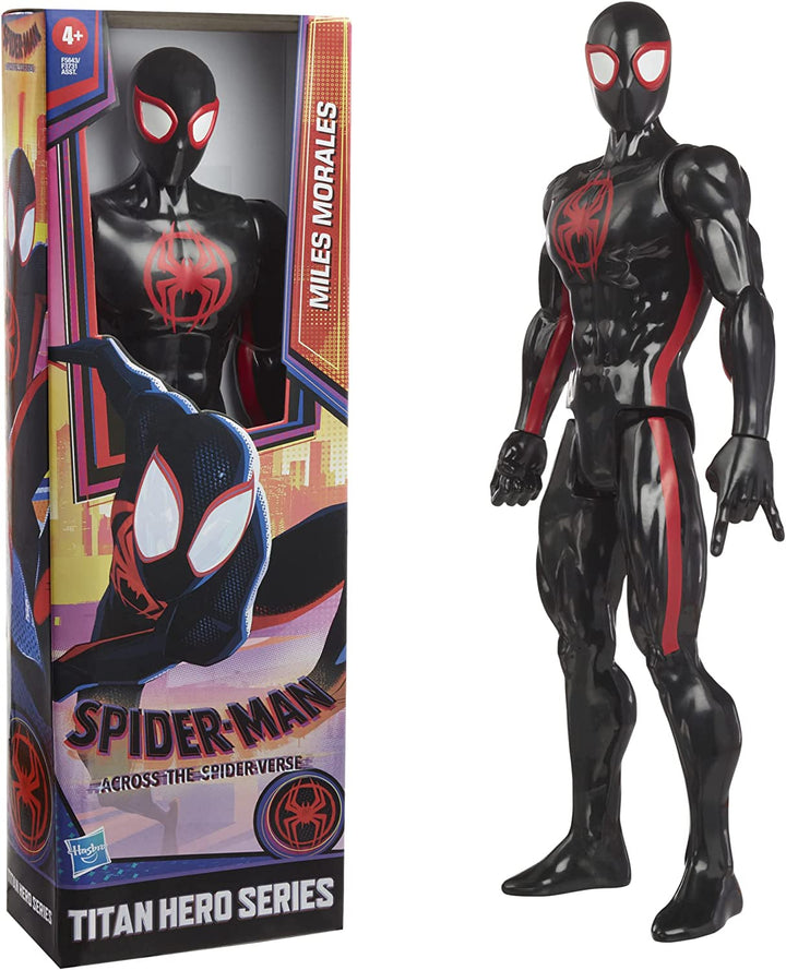 Hasbro Marvel Spider-Man Miles Morales Toy, 30-cm-Scale Spider-Man: Across the S