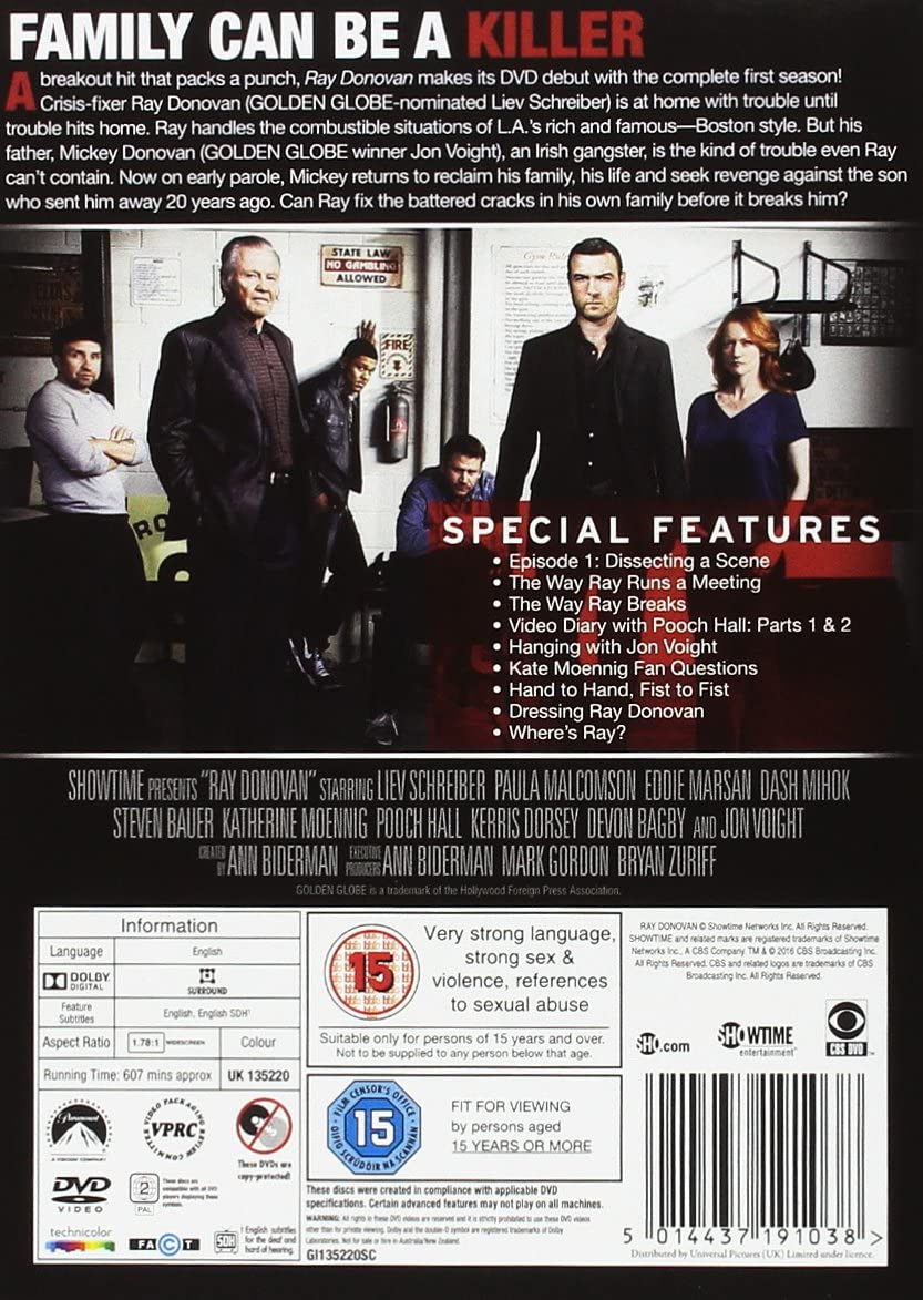 Ray Donovan - Staffel 1 [DVD]