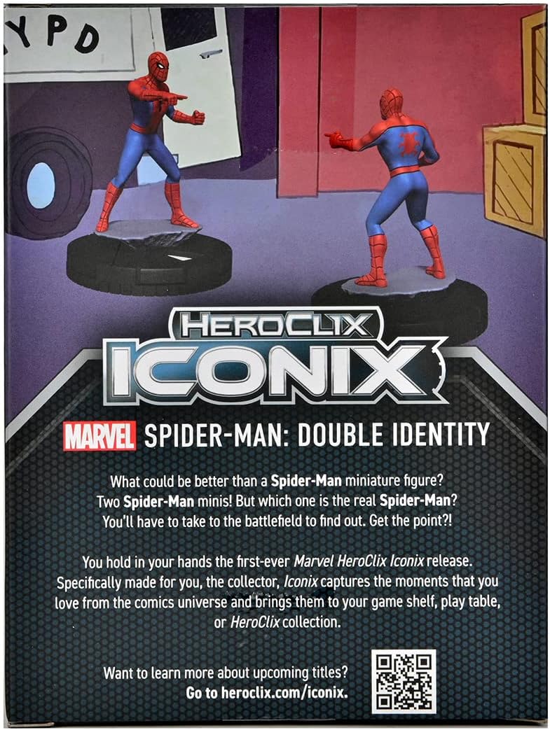 Marvel HeroClix Iconix: Spider-Man Double Identity