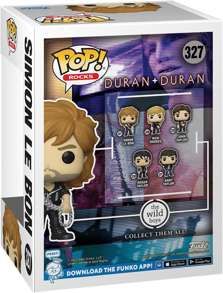 Rocks: Duran Duran – Wild Boys Simon Le Bon Funko 64055 Pop! Vinyl Nr. 327