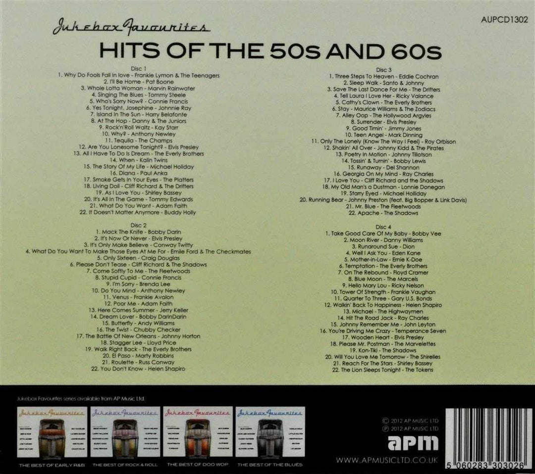 Jukebox Favourites - Hits of the 50s & 60s - [Audio CD]