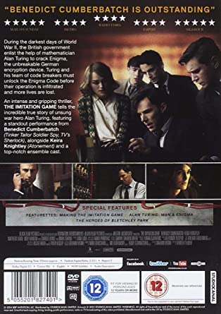 Le jeu d&#39;imitation [DVD] [2017]