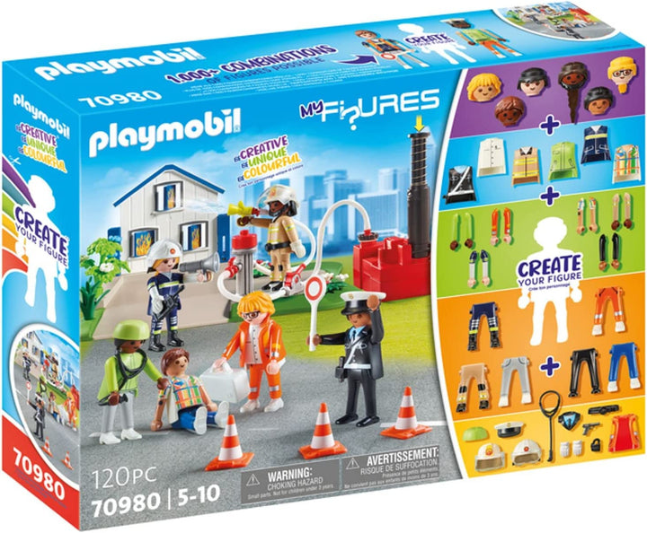 Playmobil 70980 My Figures: Rescue Playset