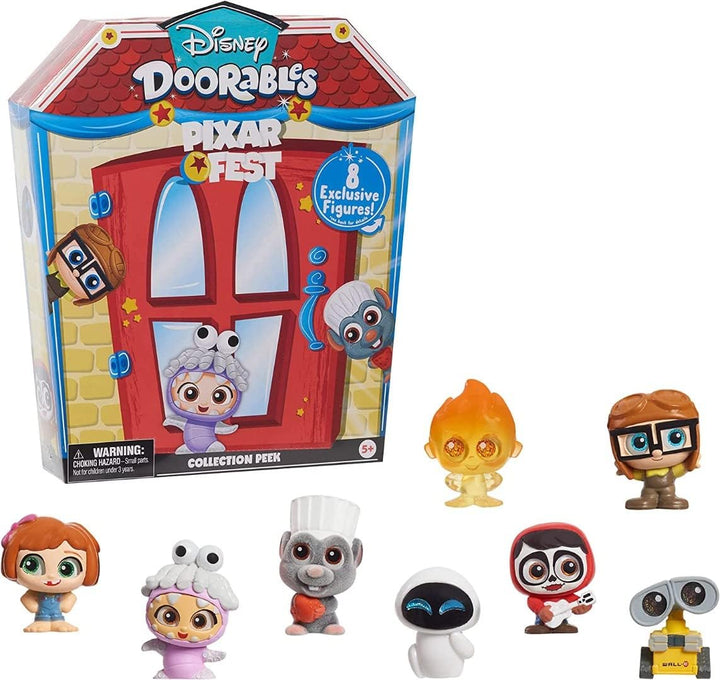 Disney Doorables Pixar Fest Collection Peek, Officially Licensed Kids Toys