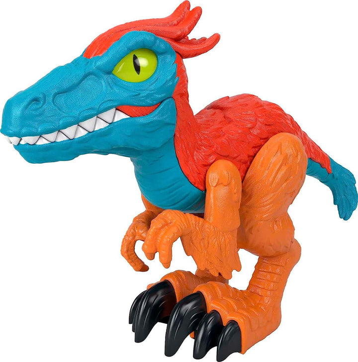 Imaginext Jurassic World Dominion Pyroraptor Dinosaur XL Figure, 10 Inch Tall Po