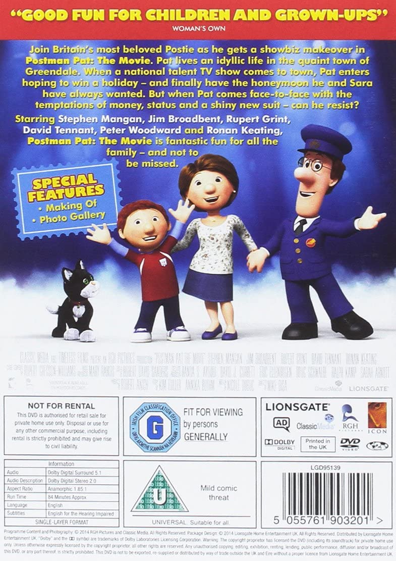 Pat el cartero: La película [DVD] [2017]