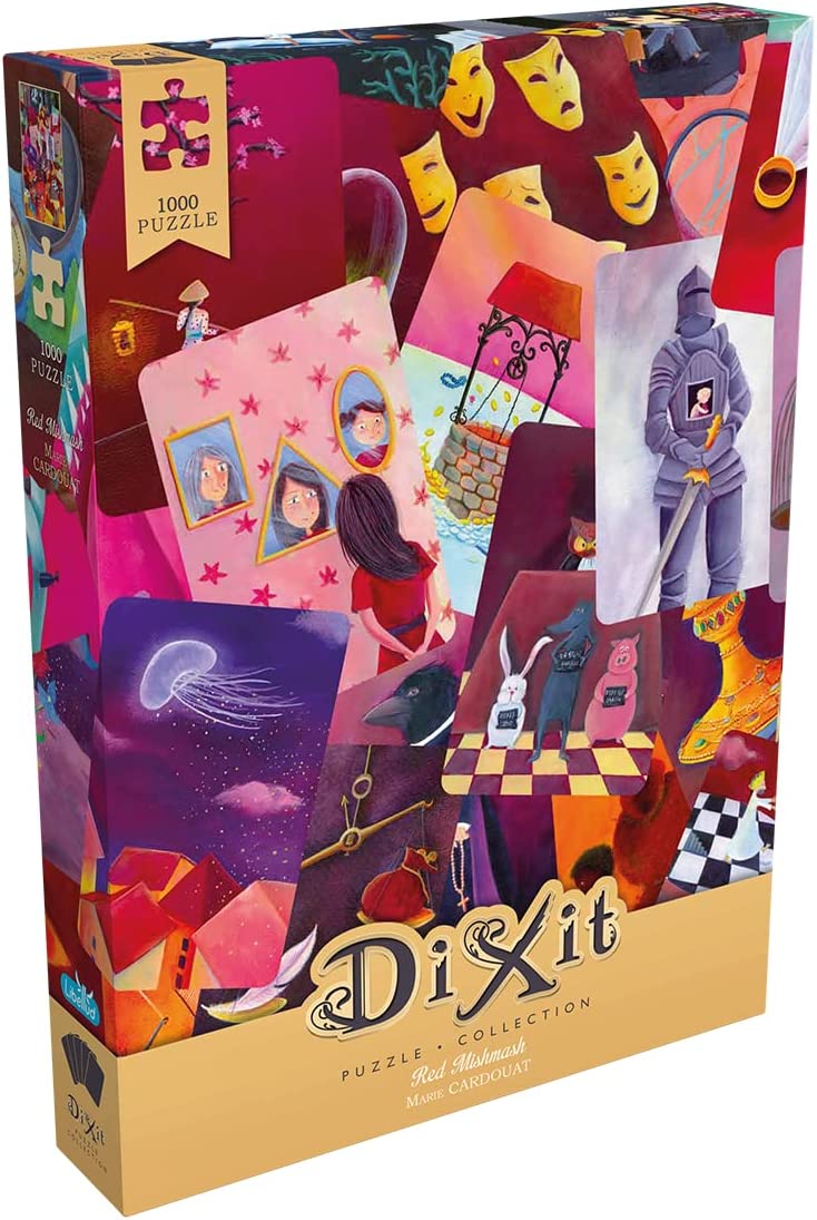 Verleumdung | Dixit 1000p Puzzle – Red MishMash | Puzzle | Ab 14 Jahren | 1+ Spieler