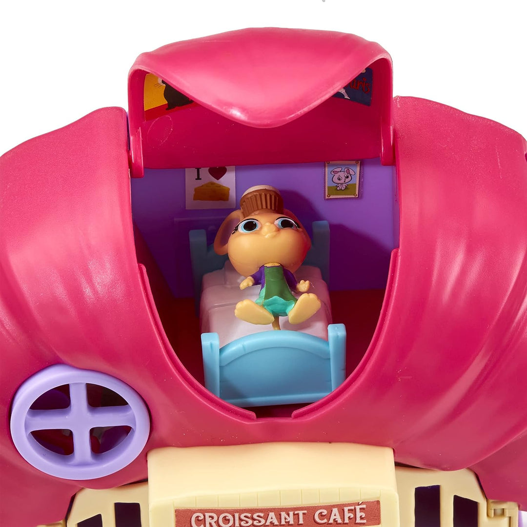 Character Options 07394 Millie & Friends Mouse in The House Croissant Café, Collectable Toys, Imaginative Play, Playset