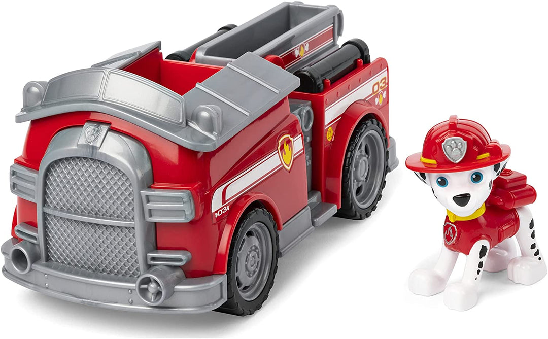 PAW Patrol, Marshall’s Fire Engine Vehicle with Collectible Figure, for Kids Age