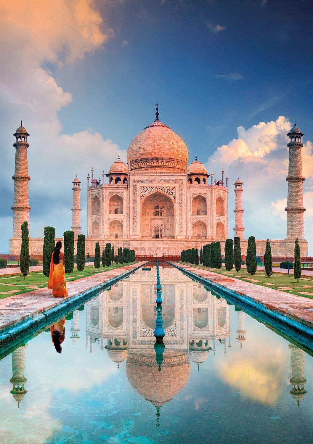 Clementoni Collection 31818, Taj Mahal Puzzle For Children and Adults - 1500 Pieces , Ages 10 Years Plus, Multi Coloured