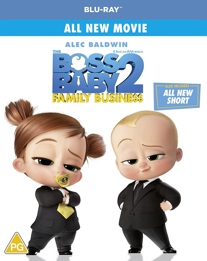 The Boss Baby 2: Family Business [Blu-ray] [2021] [Region Free] - Family/Comedy [Blu-ray]