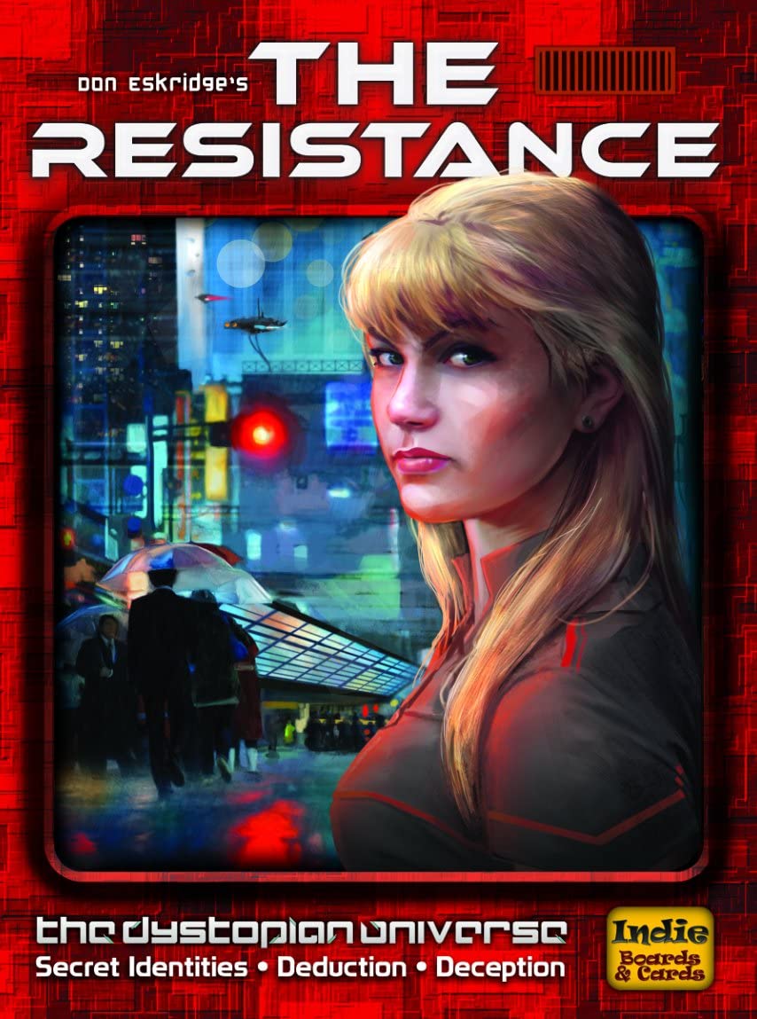 The Resistance RES2IBC Board Game