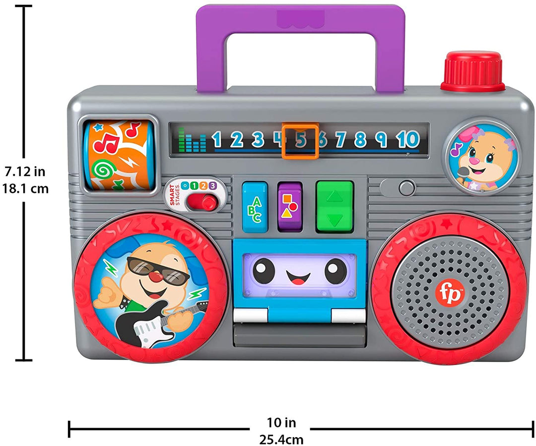 Fisher-Price Laugh &amp; Learn Busy Boombox