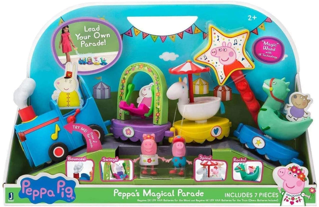 Peppa Pig PEP0635 Train de parade magique de Peppa