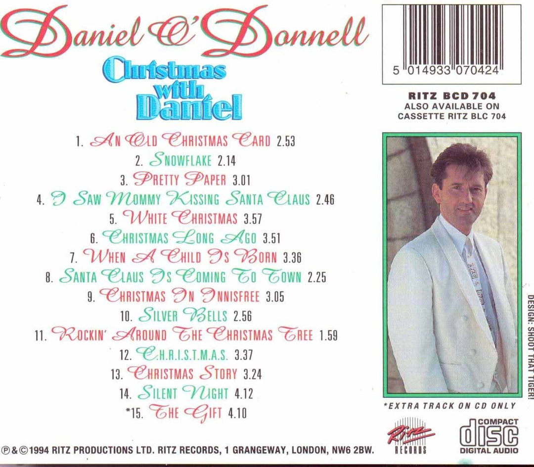 Daniel O'Donnell - Christmas with Daniel [Audio CD]