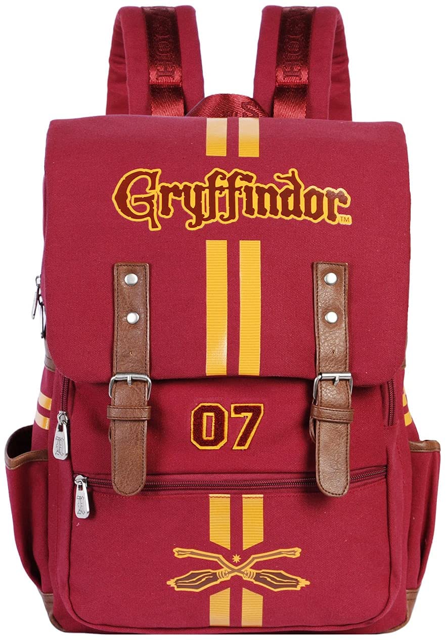 Harry Potter Lion-Oxford Backpack, Burgundy