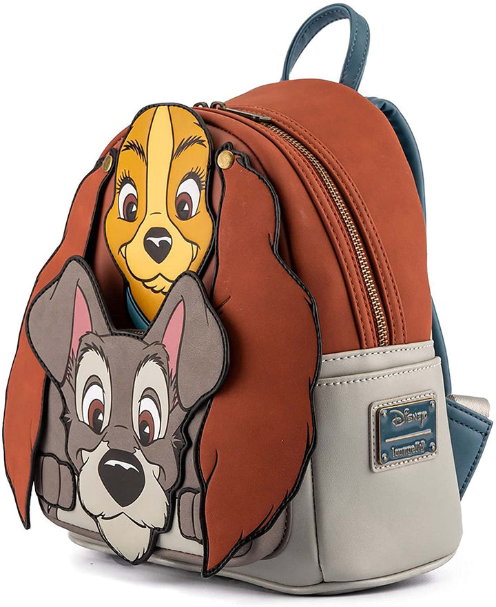 Loungefly Disney Lady and the Tramp Cosplay Mini Backpack