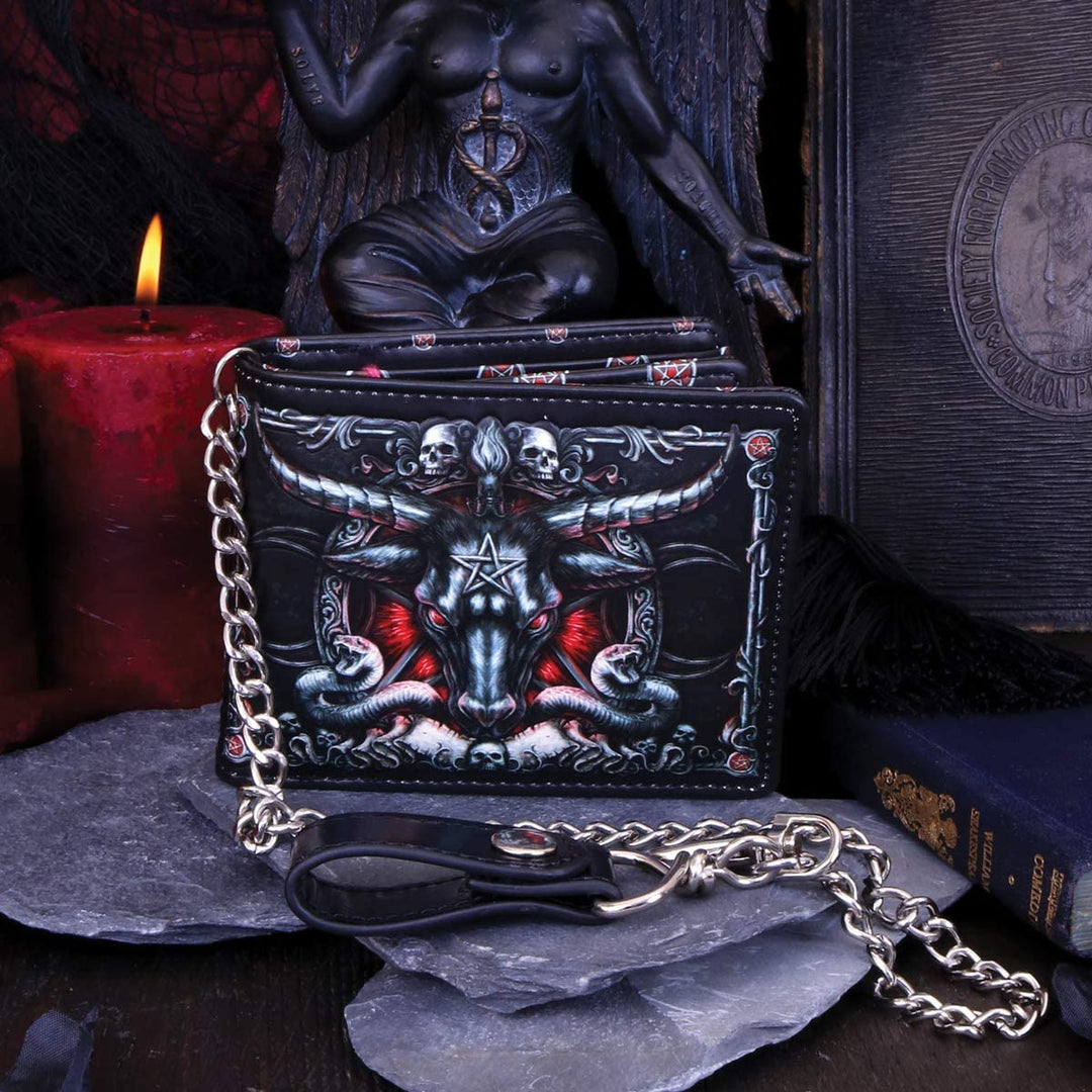 Nemesis Now Baphomet Wallet, Black, One Size