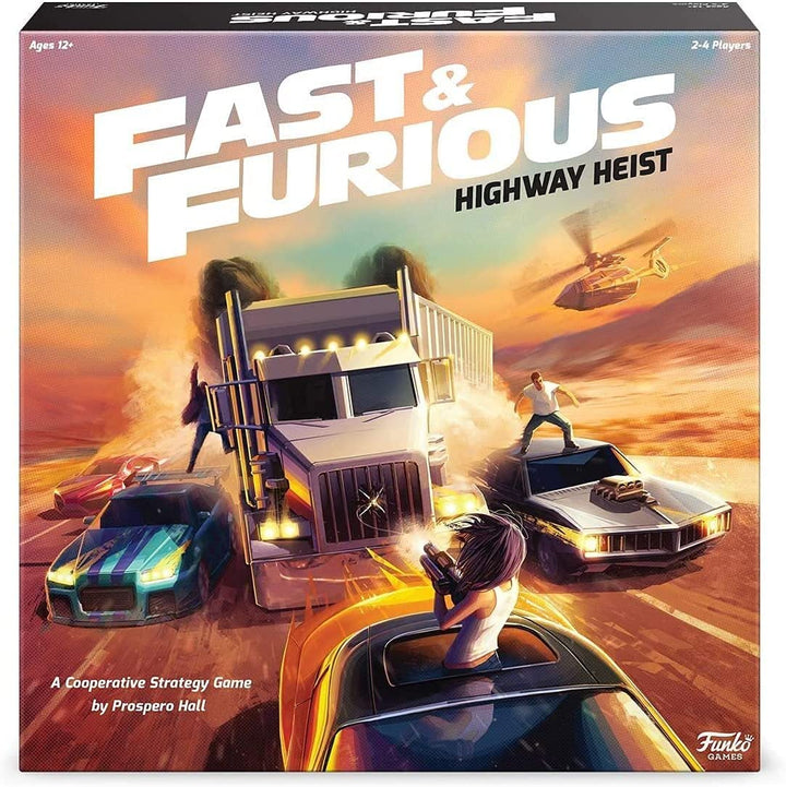 The Fast And Furious: Highway Heist Mission Based Co-operative Strategy Board Game