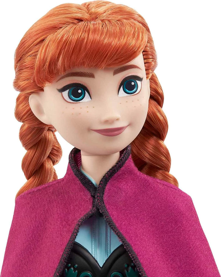 Disney Frozen Toys, Anna Fashion Doll with Signature Clothing and Accessories