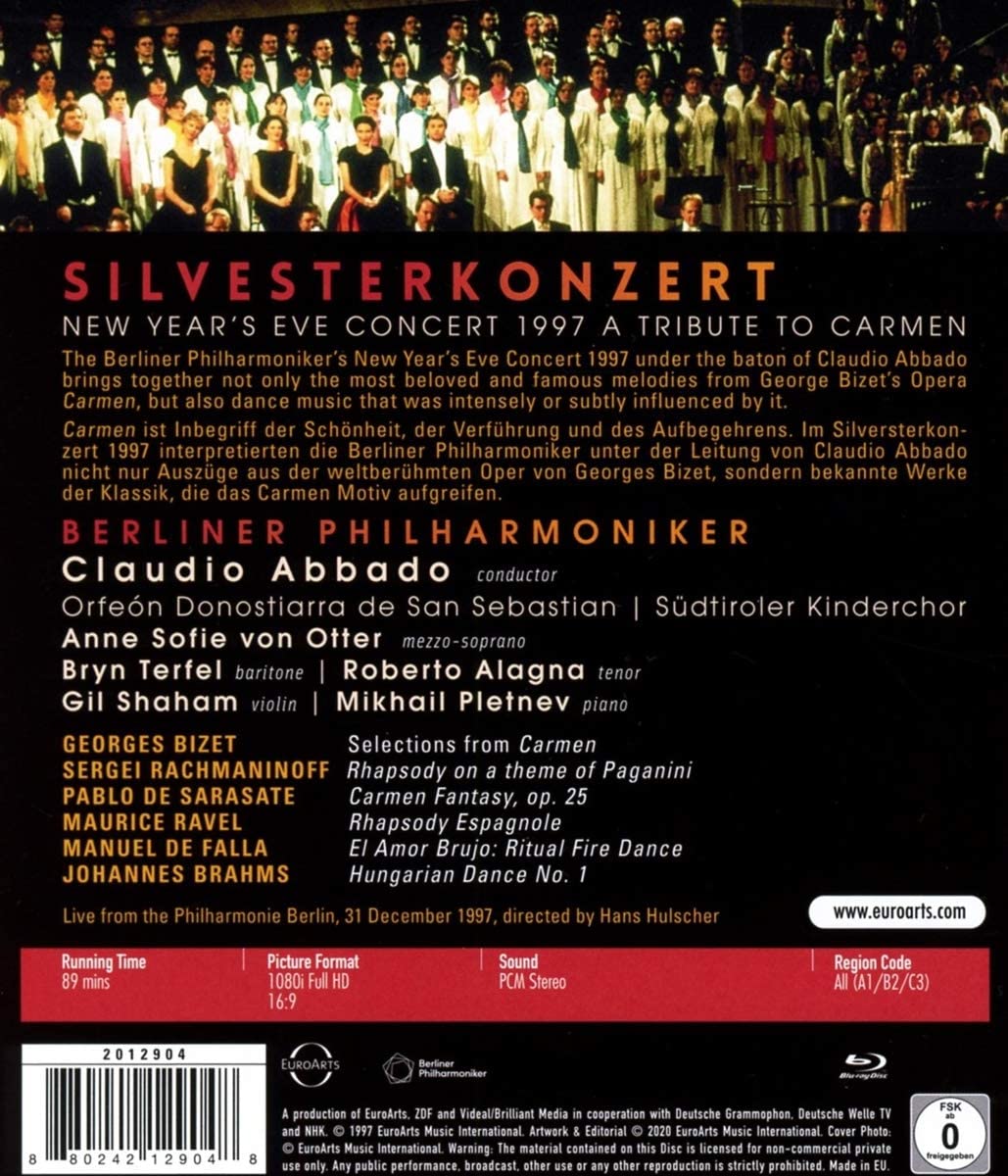 Silvesterkonzert 1997 – Eine Hommage an Carmen [2020] [Blu-ray]