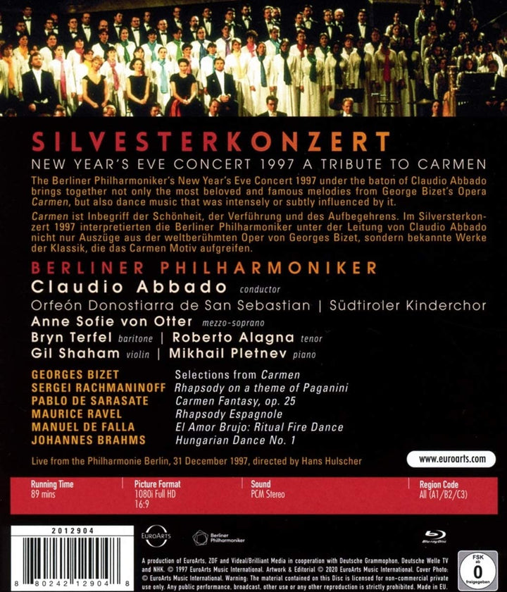 Silvesterkonzert 1997 – Eine Hommage an Carmen [2020] [Blu-ray]