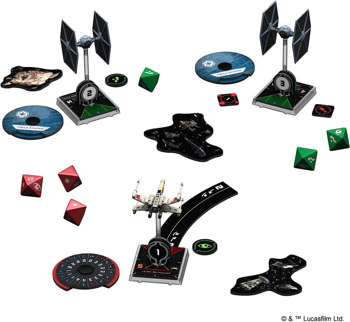 Fantasy Flight Games – Star Wars X-Wing Second Edition: Standalone: ​​X-Wing Second Edition – Miniaturspiel