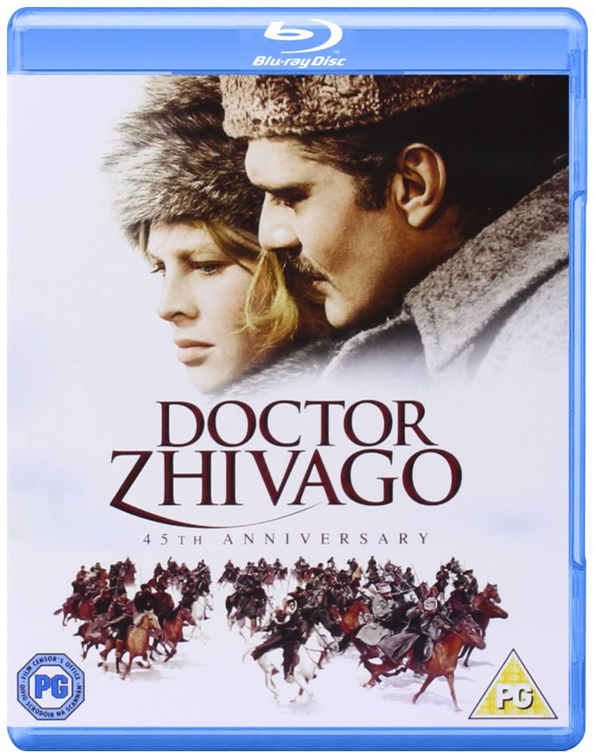 Doctor Zhivago [1965] [Region Free] - Romance/War [Blu-Ray]