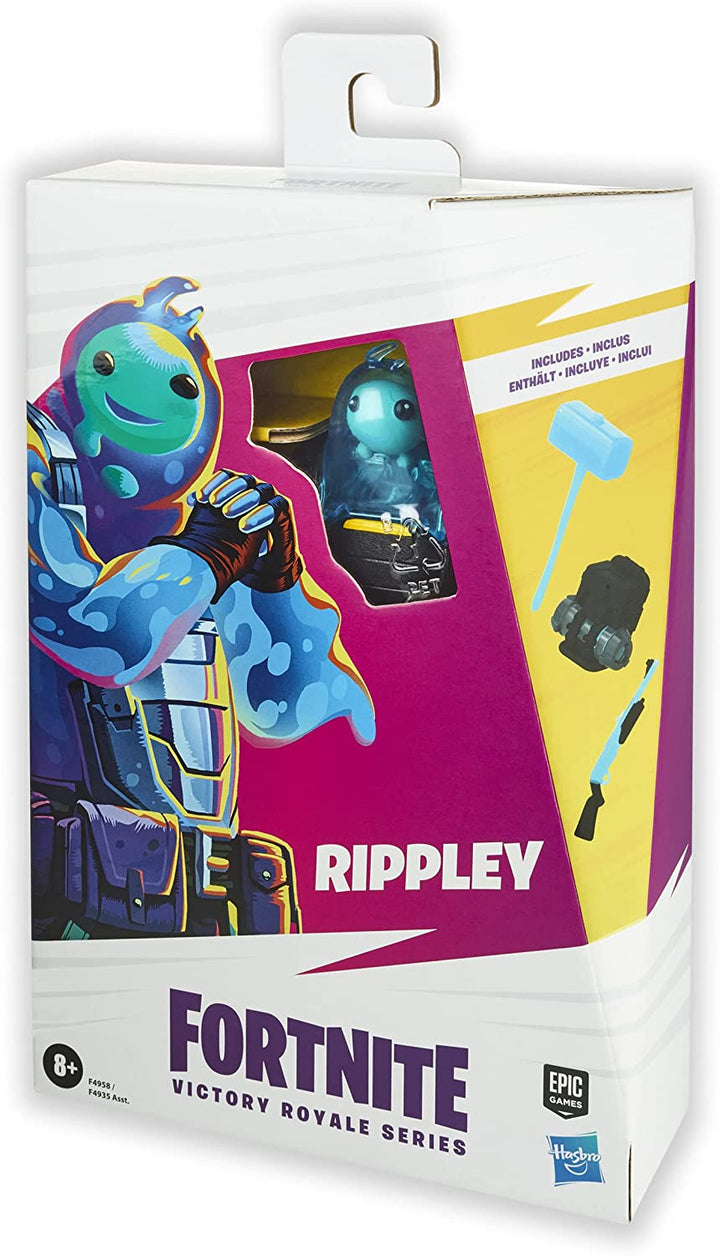 Hasbro Fortnite Victory Royale Series Rippley Collectible Action Figure with Acc