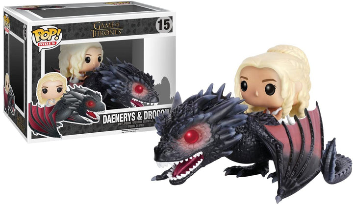 Game of Thrones Daenerys &amp; Drogon Funko 58259 Pop! Vinyl #15