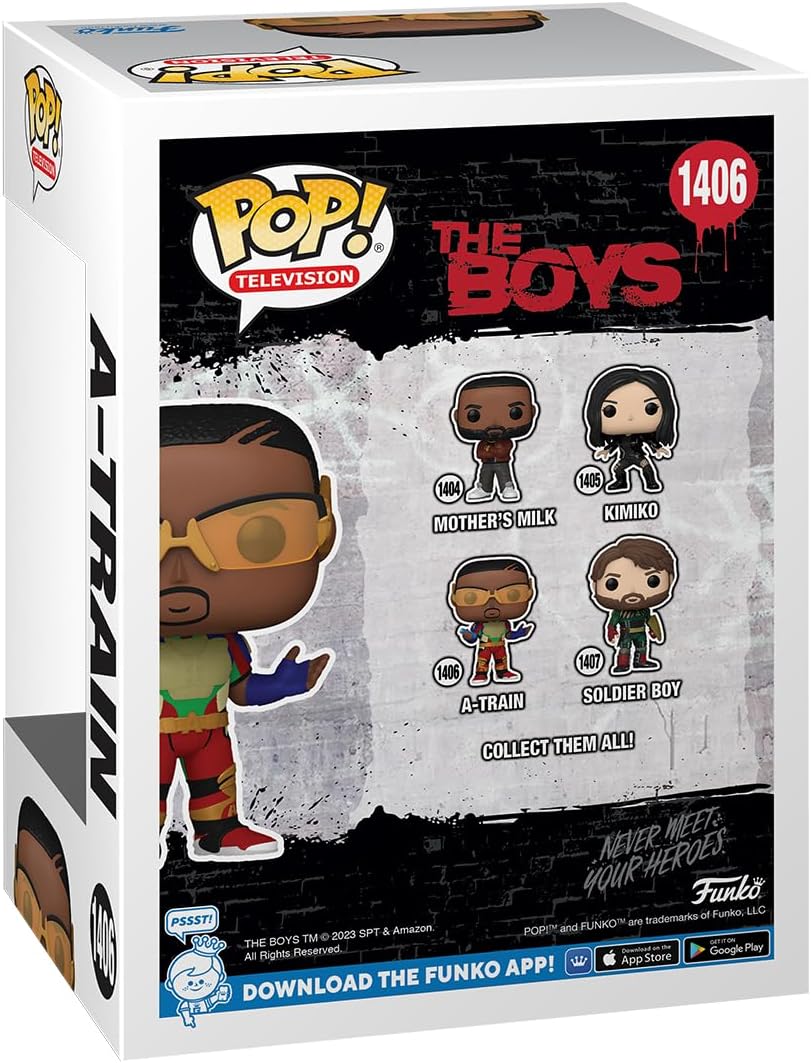 TV: The Boys - A-Train - (Rally) Funko 72120 Pop! Vinyl #1406