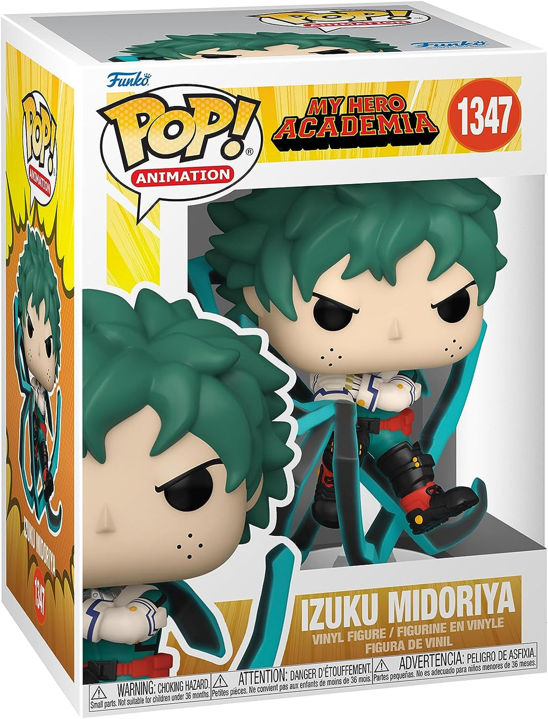 Animation: MHA – My Hero Acadamia Izuku Midoriya – Deku – (Black Whip) Funko 67327 Pop! Vinyl Nr. 1347