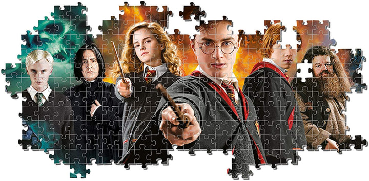 Clementoni 61883 - Puzzle Panorama - Harry Potter - 1000 Pièces,
