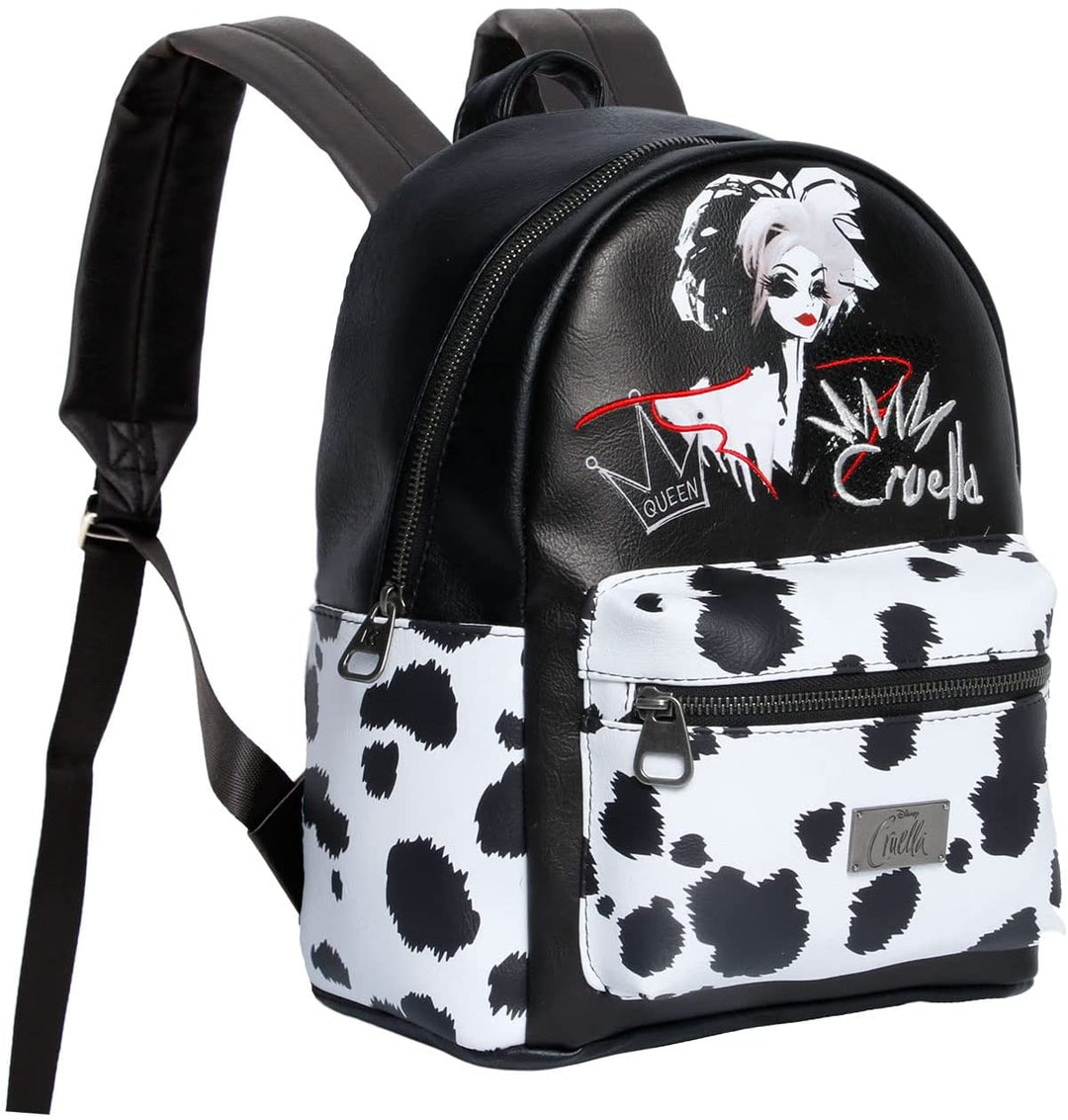 Cruella de Vil Diva-Fashion Backpack, Black