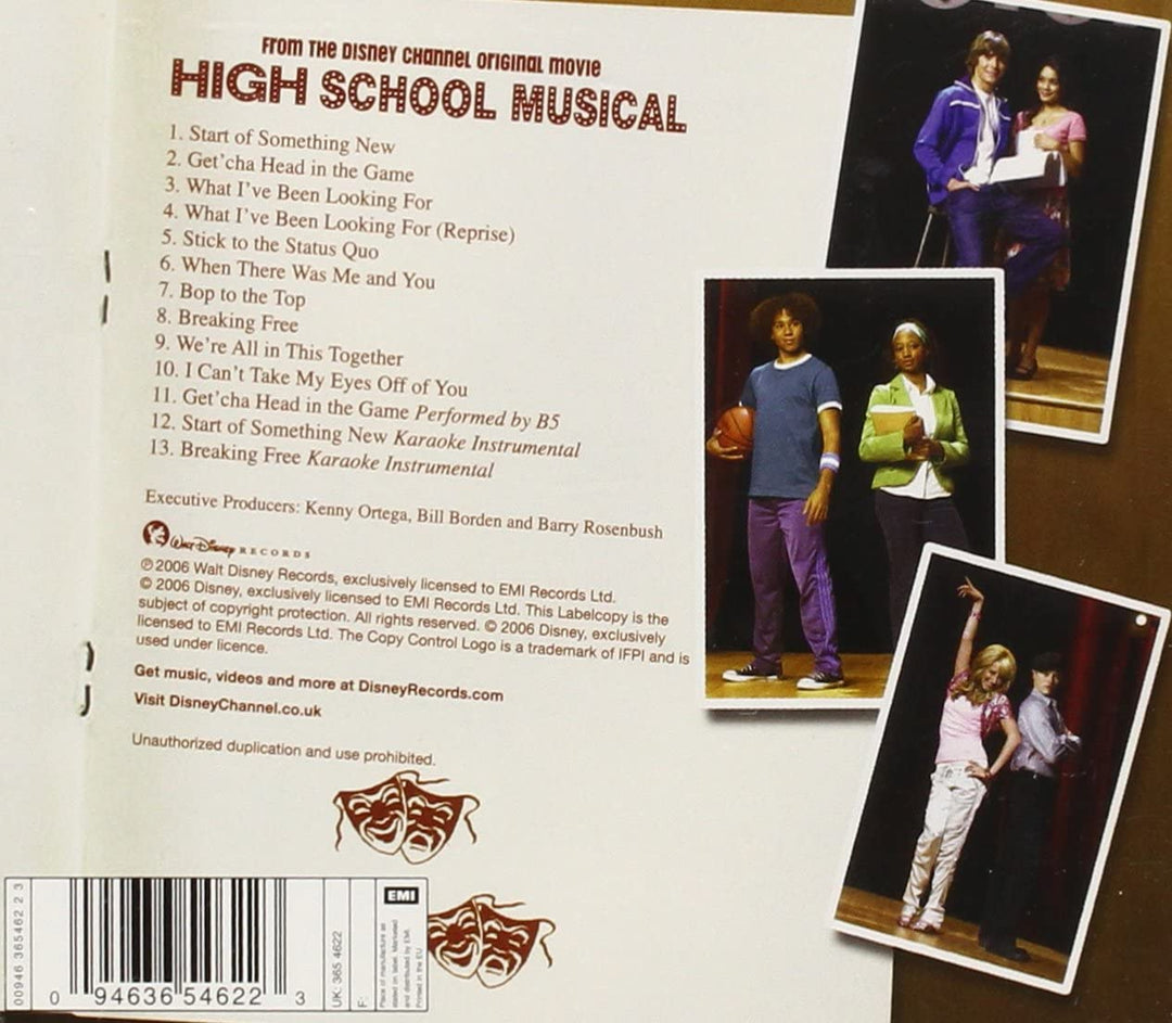 High School Musical Original Soundtrack [Audio CD]