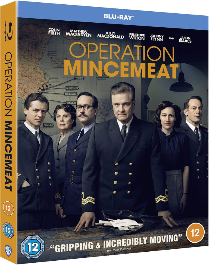 Operation Mincemeat [2022] [Region Free] [Blu-Ray]