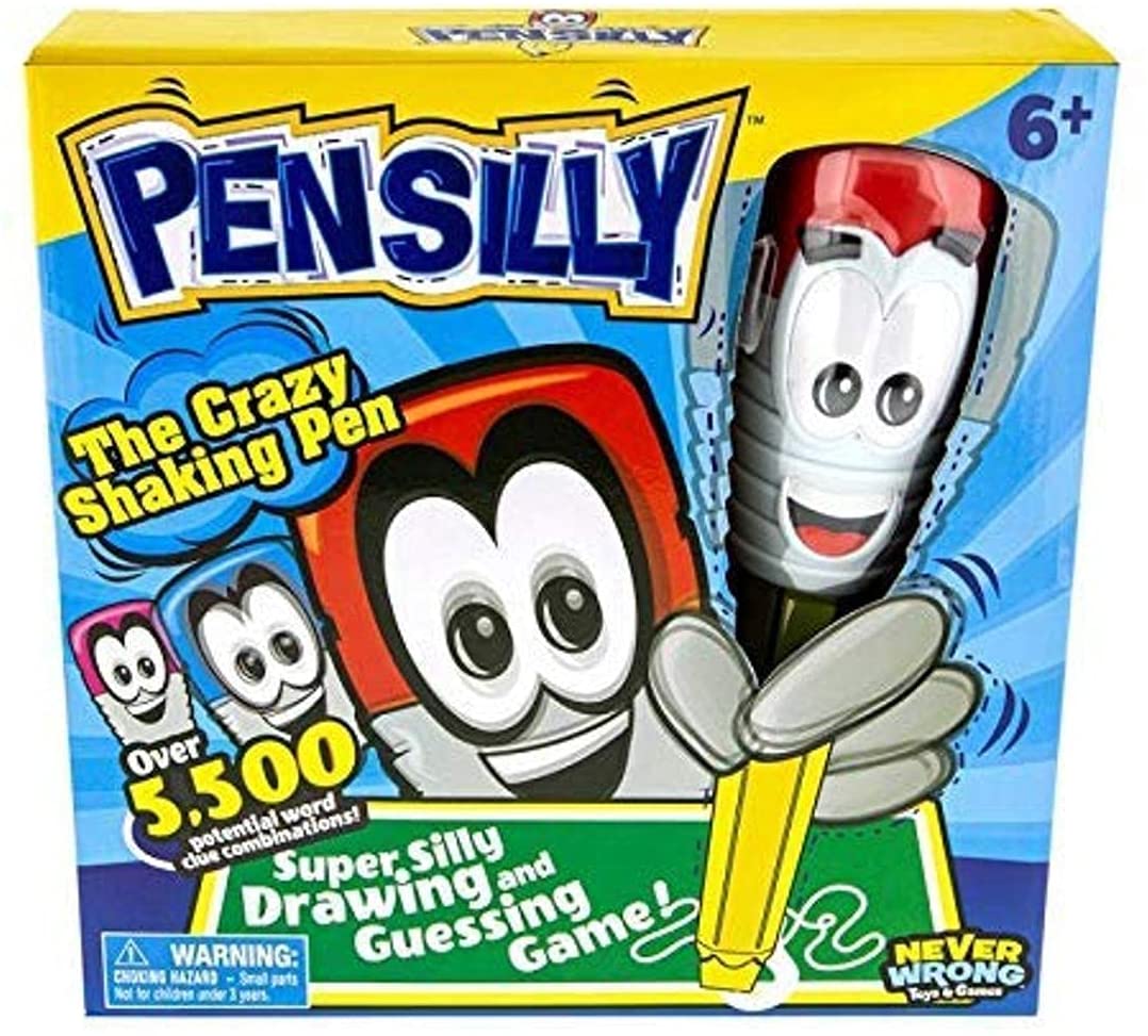 Pensilly 11801 Jeu de devinettes et de dessin super stupide